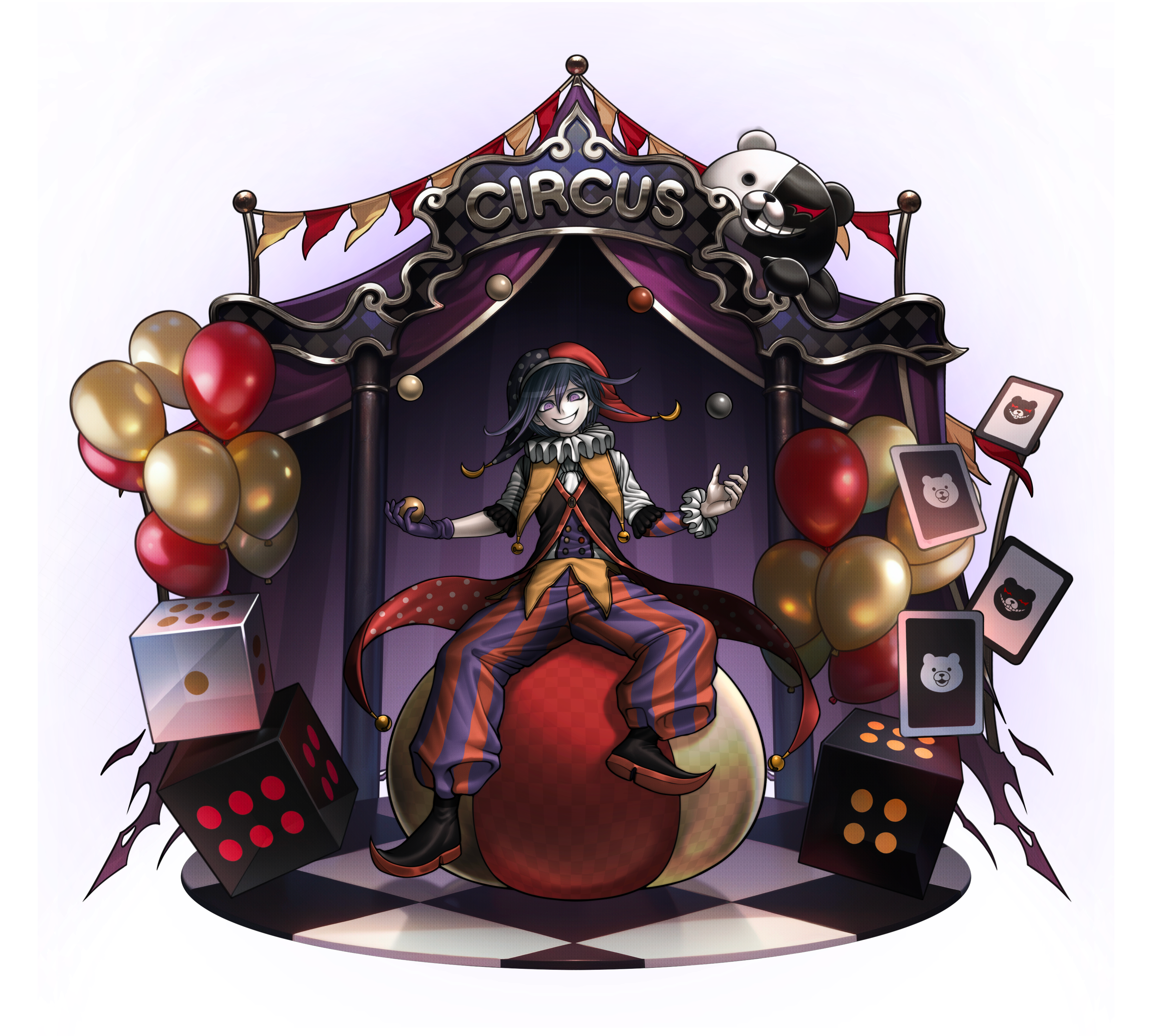 Новые образы персонажа Кокичи Ома